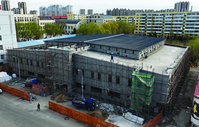 齐齐哈尔:市游泳馆升级改造工作完成屋面和立面改造升级